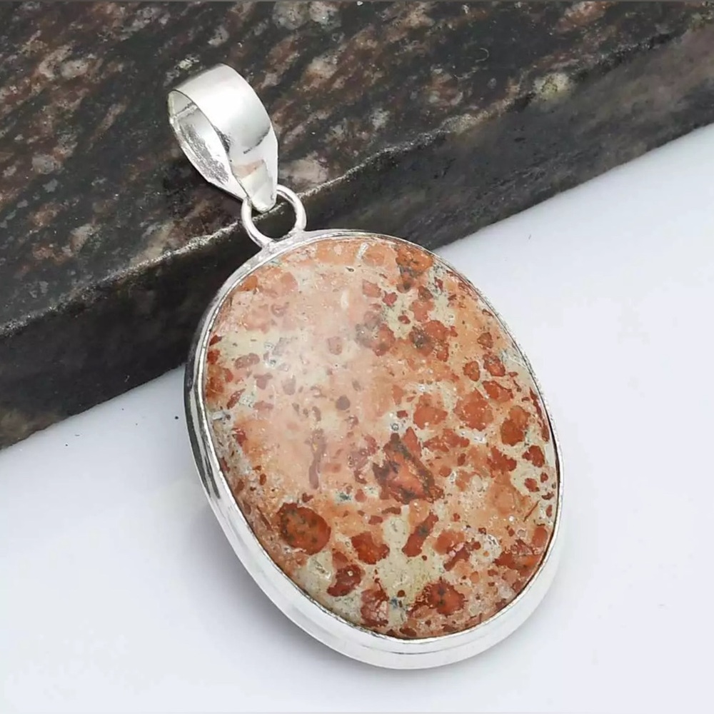 ASTEROID JASPER PENDANT